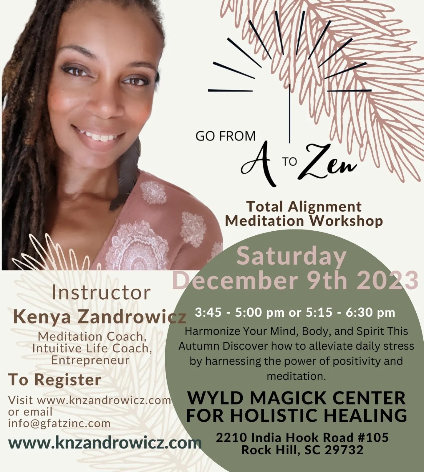 Total Alignment Meditation Workshop