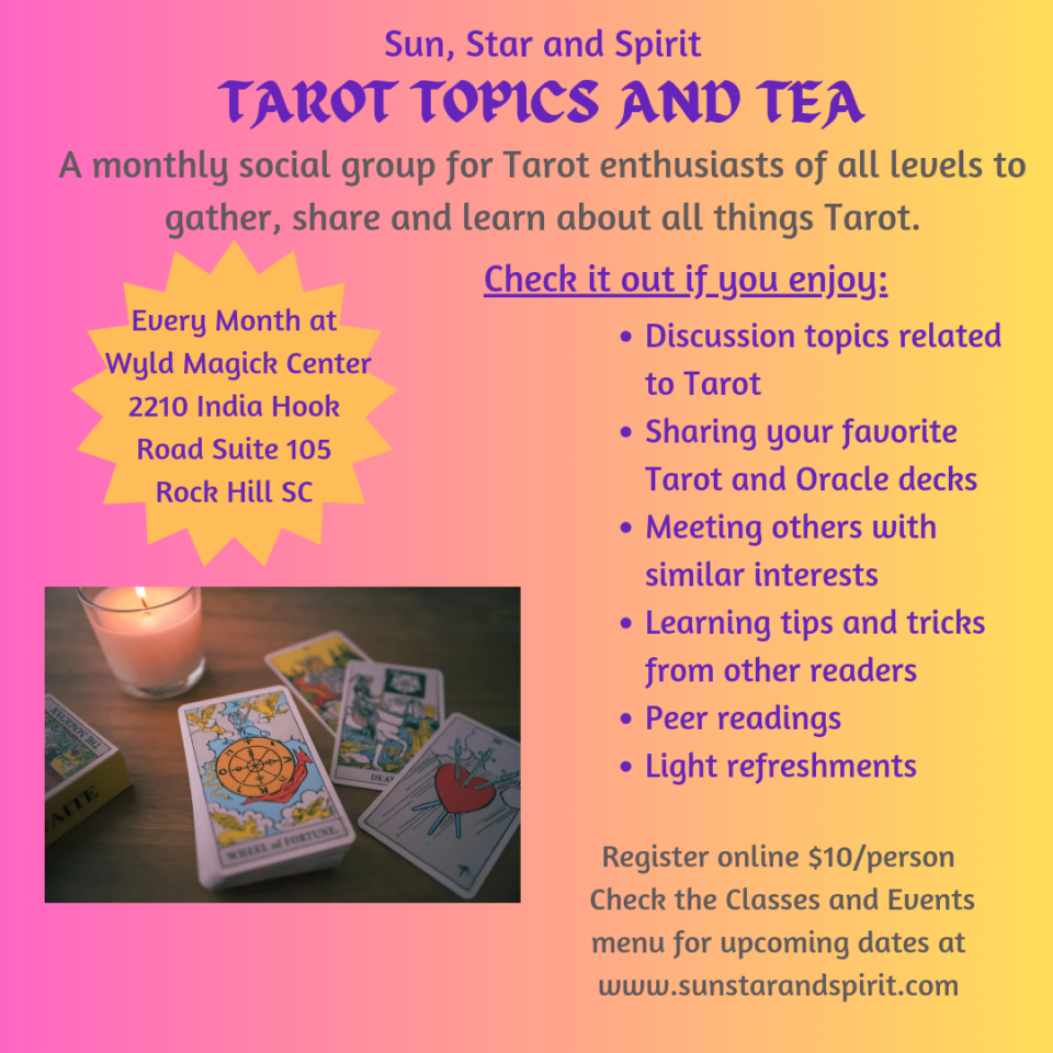 Tarot Topics and Tea