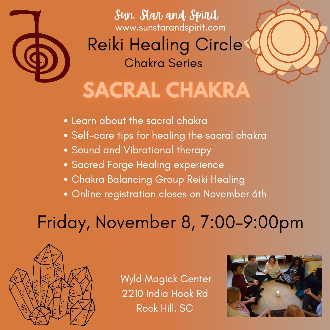 Reiki Healing Circle - Sacral Chakra