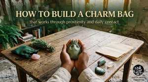 How to build a charm bag that works through proximity and daily contact - Raven Moon Emporium