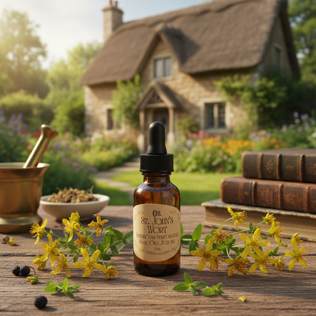 St. John's Wort infused oil