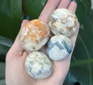 Flower Agate, Tumbled